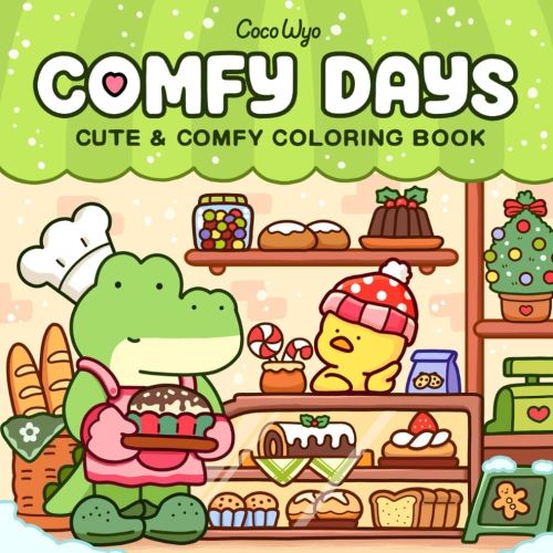 Comfy Days: Coloring Book