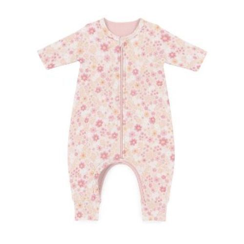 Long Sleeve Footie Sleep Sack - sorbet - 0.5 TOG