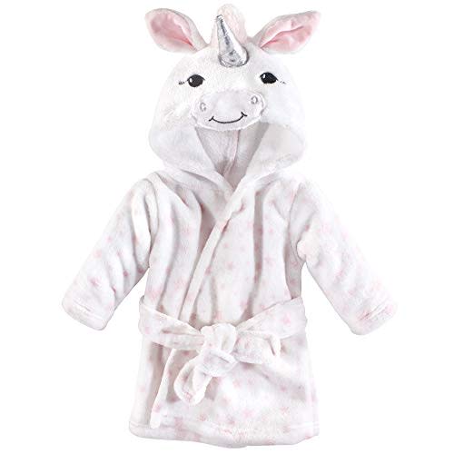 Hudson Baby Unisex Baby Plush Animal Face Bathrobe