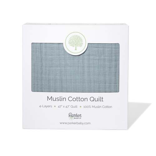 Dune Muslin Baby Quilt | 100% Cotton Baby Blanket – Parker Baby Co.