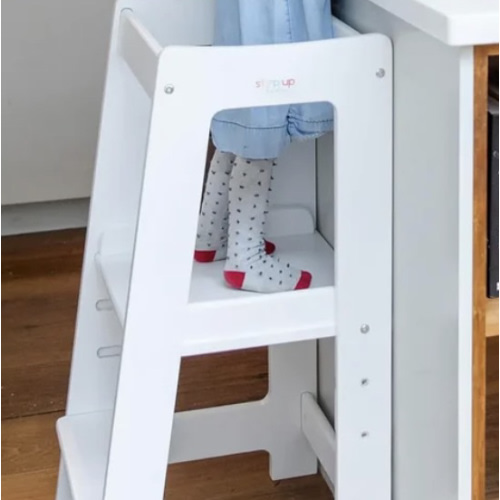 Toddler Tower | Adjustable Step | Montessori | Stepup Baby