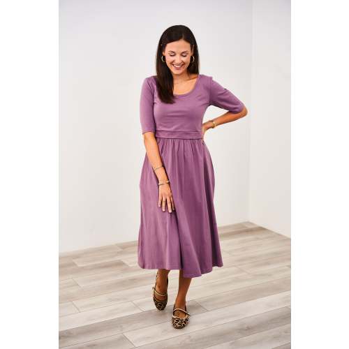 Latched Mama Classic Cotton Nursing Dress