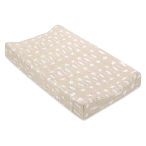 babyletto Beach Bum Quilted Muslin Changing Pad Cover | Wayfair