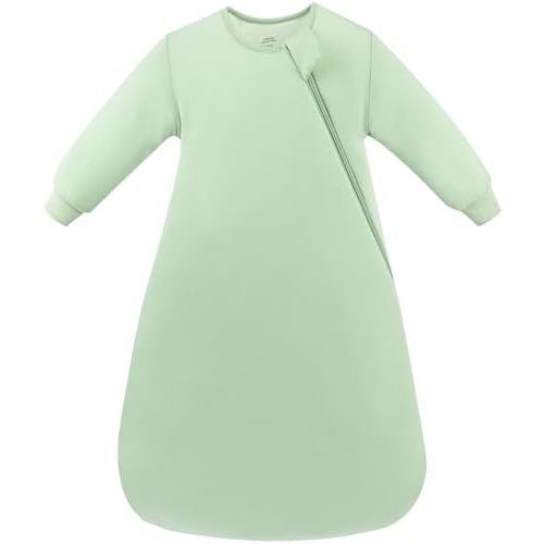 PurComfy Supersoft Baby Premium Bamboo Viscose Long-Sleeve Wearable Sleeping Bag Sack Blanket 1.0 TOG