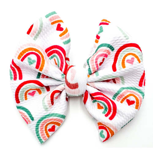 Love Over The Rainbow Bullet Bow