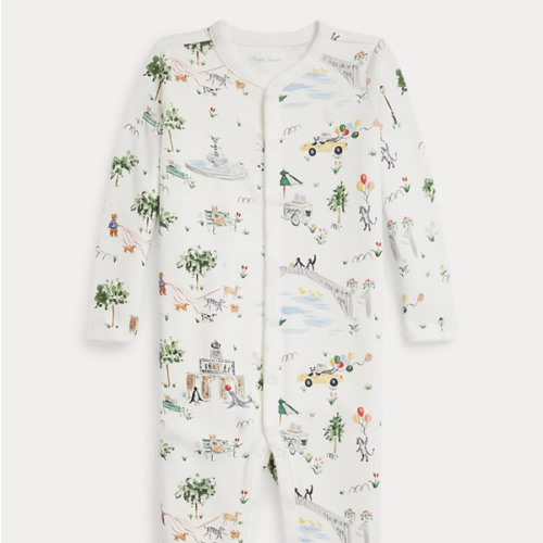 RL Baby x Riley Sheehey Cotton Coverall