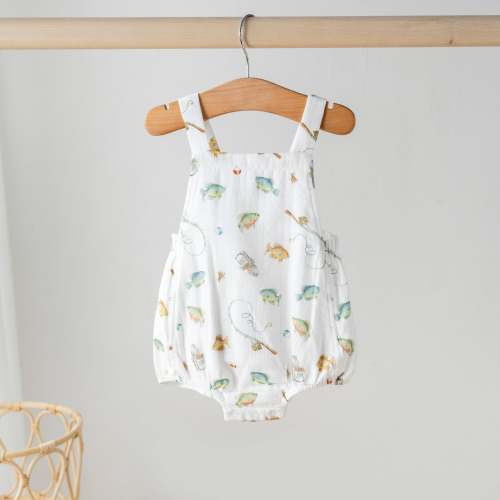 Fish Muslin Bubble – Siesta Baby Company