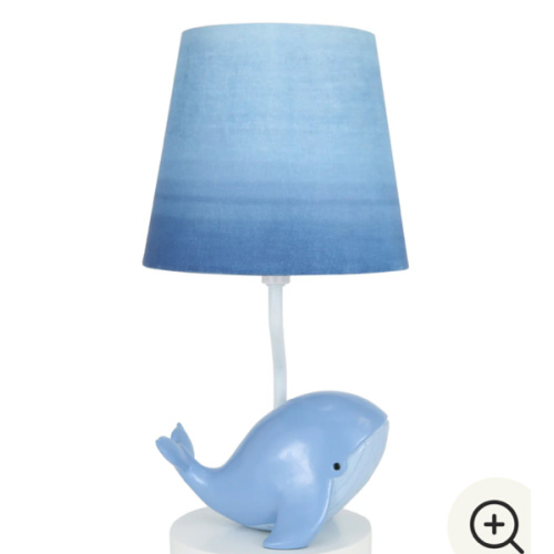 Bubbles & Squirt Lamp with Shade and Bulb
