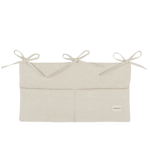 Crib Organizer Linen · Minicoton