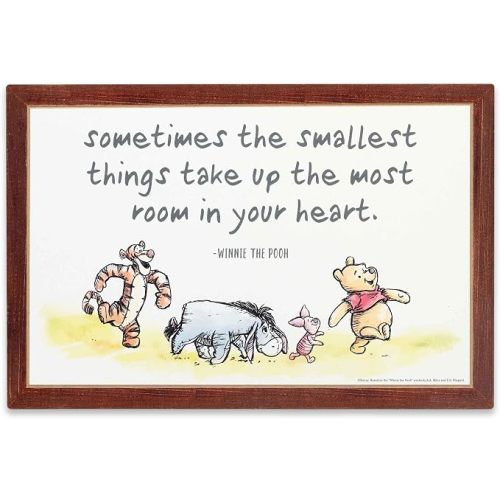 Disney Winnie the Pooh Room in Your Heart Nostalgic Wood Wall Decor