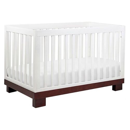 Babyletto Modo 3-in-1 Convertible Crib in Espresso and White