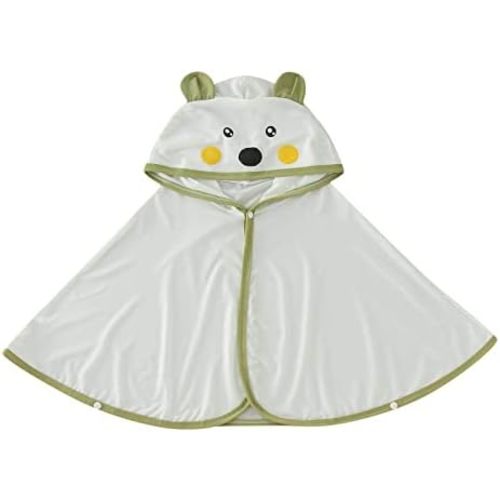 Baby 𝗦unscreen Hoodie for Toddler Boy Girl Breathable Coat Cloak Cape Jacket Summer Sun Pr𝗼tection Outwear