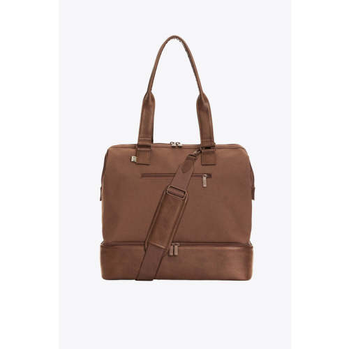 BÉIS 'The Ultimate Diaper Backpack' in Camel - Diaper Bag Backpack in Camel Brown