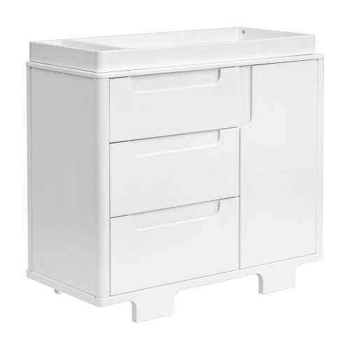 Babyletto Yuzu 3-Drawer Compact Changer Dresser with Removable Changing Tray (41 | Modern Nursery™
