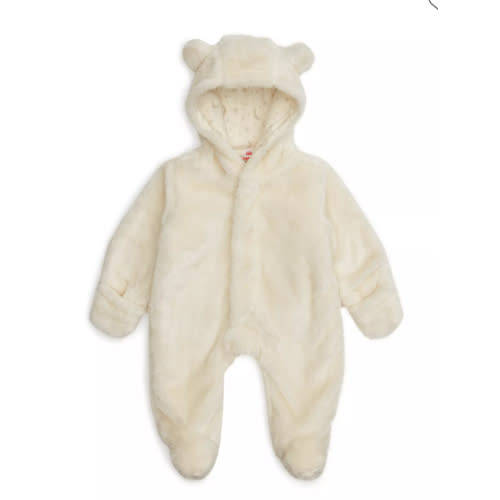 Unisex Magnetic Me Minky Bear Footie - Baby