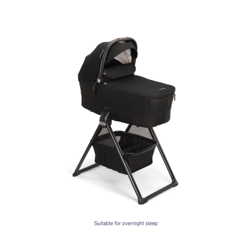 Nuna MIXX Bassinet + Stand  - Caviar/Chocolate