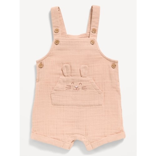 Sleeveless Double-Weave One-Piece Romper for Baby