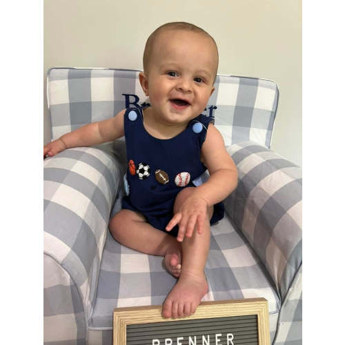 Customer Choice Pre Order 1: Boys French Knot Sports Bubble