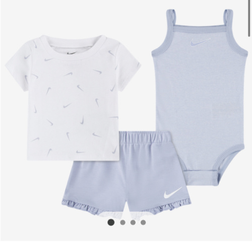 Nike Essential Ruffle Short Set - Girls' Infant | Kids Foot Locker