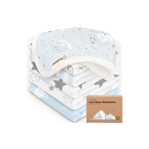 6-Pack Cami Baby Washcloths