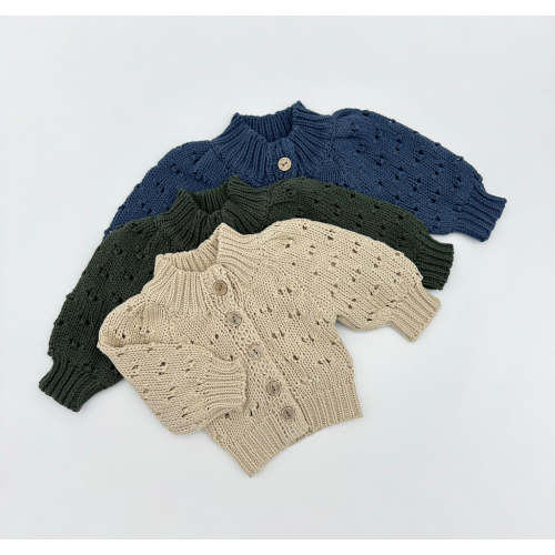 Teddy Cardigan – Olive and Cradle