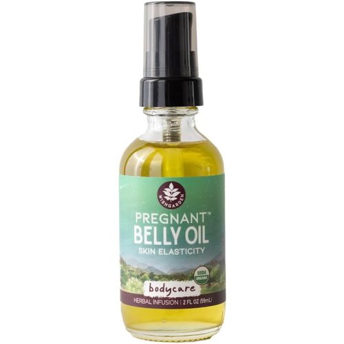 WishGarden Herbs Pregnant Belly Oil, Skin Elasticity Support, 2oz