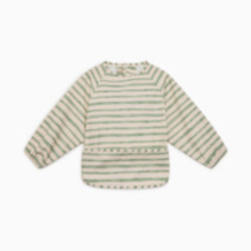 AEIOU Smock Bib - Multi Stripe