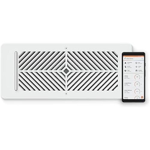 Flair Smart Vent 4x10 (White), AC Vent Cover for Floors, Walls and Ceilings.…