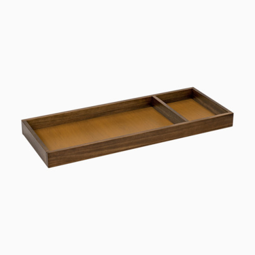 Universal Wide Removable Changing Tray - Natural Walnut
