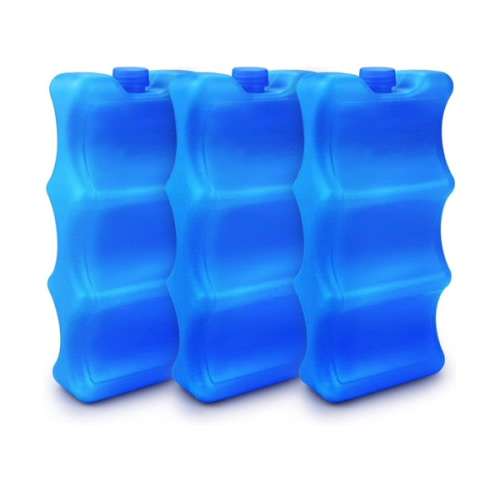 Pack of 3 Reusable Ice Packs for Breastmilk Storage, Bottle Ice Packs for Cool Cooler Bag, Breakfast, Lunch, Baby Bottles, Beer, Camping and Travel