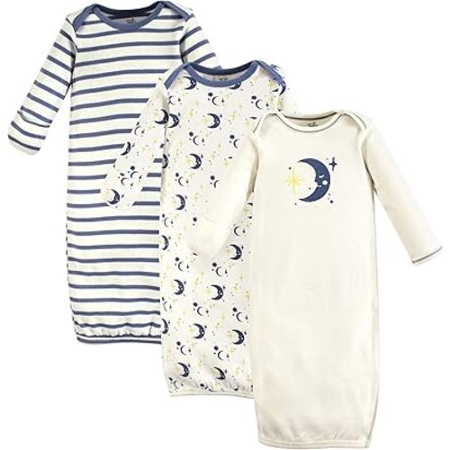 Touched by Nature Unisex Baby Organic Cotton Gowns