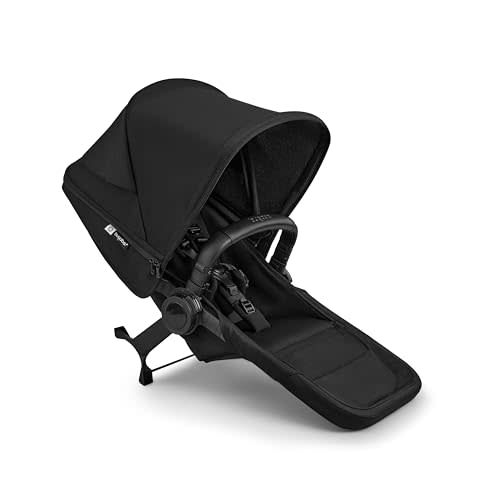 Bugaboo Donkey 6 Sibling Seat | Complete Second Seat for Side-by-Side Double Stroller Conversion (Heritage Black)