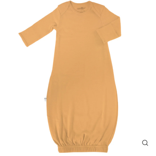 Merino Wool Baby Gown |Natural Merino Wool Baby Sleepwear – Woolino