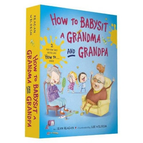 How to Babysit a Grandma and Grandpa Board Book Boxed Set - by  Jean Reagan