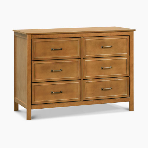 DaVinci Charlie 6-Drawer Double Dresser - Chestnut