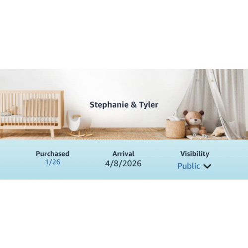 Amazon: Baby Registry