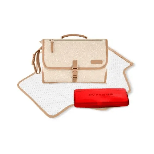 Pronto Signature Changing Station - Beige Swirl Dot - Skip Hop | Carter's