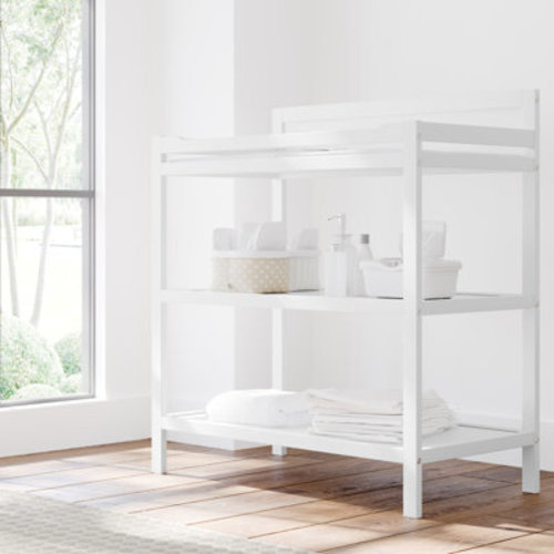 Storkcraft Alpine Changing Table with Pad & Reviews | Wayfair