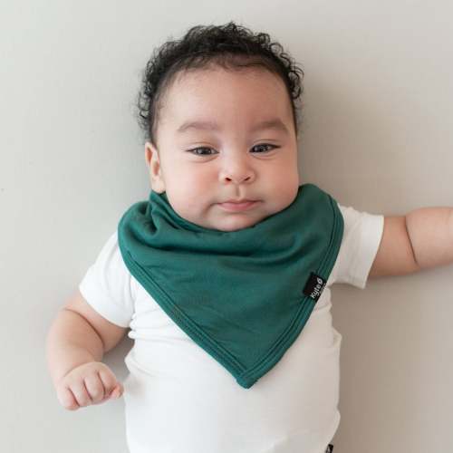 Bib in Emerald | Newborn, Infant Bib | Kyte Baby