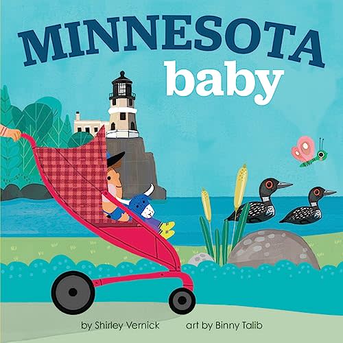 Minnesota Baby: A Giftable Board Book with Activities that Explores the North Star State (Local Baby Books)