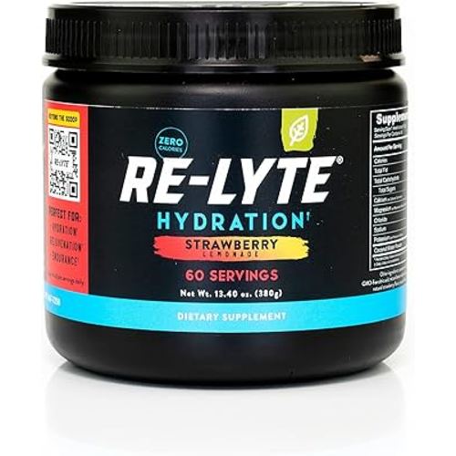 REDMOND Re-Lyte Hydration Electrolyte Powder Mix (Strawberry Lemonade)