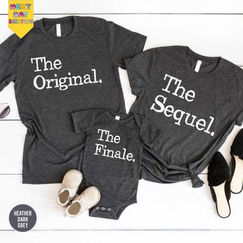 Matching Sibling Shirt, Big Sister - Middle Sister - Little Sister, Original Sequel Finale Shirts, Generation Shirt, Family matching Shirt