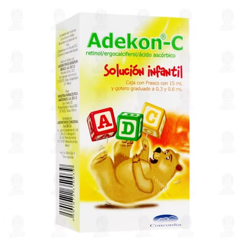 Adekon-C Solución Infantil, 15 ml.