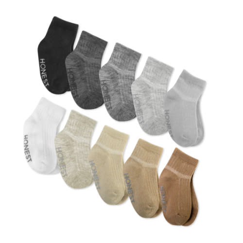 Multipack Cozy Socks Sustainably Made for Baby & Toddler - Earth Tones