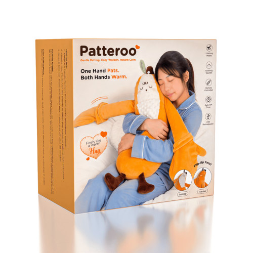 Patteroo Patting & Warming Banana Body Pillow Plush Toy