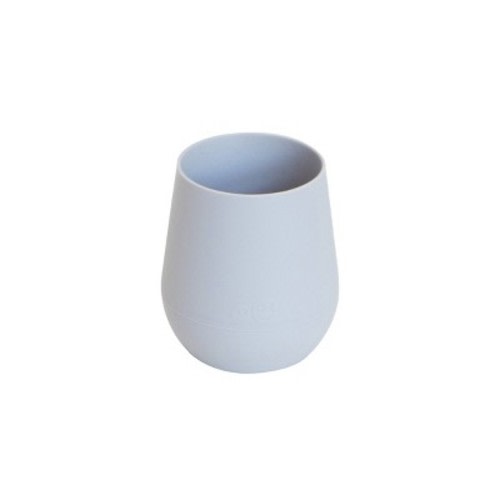 ezpz Tiny Cup - Pewter - 2oz: BPA-Free, Non-Slip Bottom, Silicone, Baby Drinkware