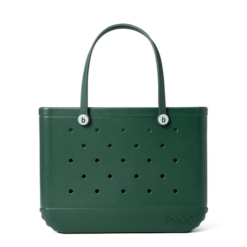 BOGG BAG - Tote for Beach, Pool, Boat, Sports - All Purpose EVA - White Buttons
