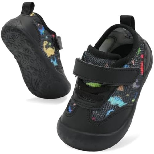 Scurtain Baby Shoes Boy Girl First Walking Shoe Infant Crib Breathable Sneakers Lightweight Barefoot Shoes for Babies