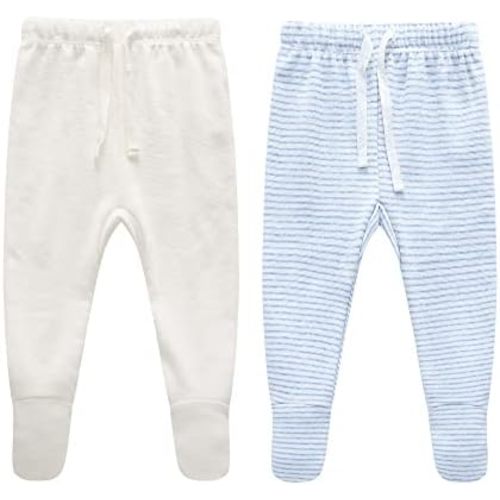 Owlivia Organic Baby Pant Legging Jogger for Infant, Boys Girls Toddler