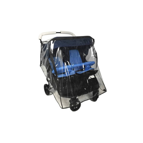 Stroller Rain Cover,Universal Rain Cover for Side by Side Baby Stroller, Double Stroller Cover for Rain and Wind,Baby Outdoor Activities Accessories.